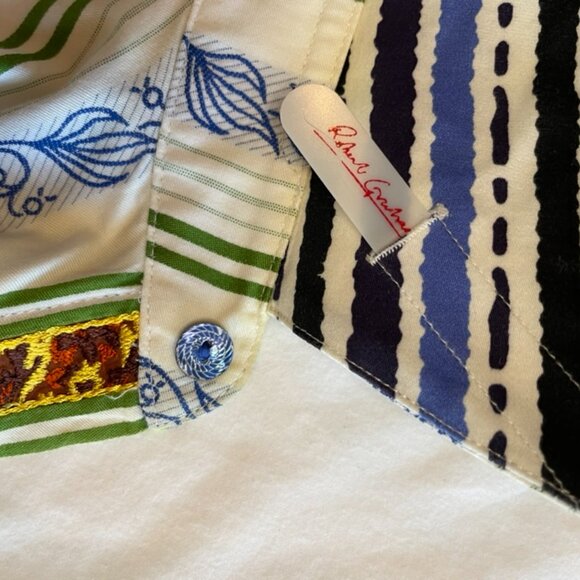 Vintage Robert Graham LS Shirt Medium Classic - Picture 3 of 9